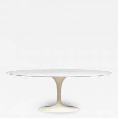 Eero Saarinen Eero Saarinen Oval Marble Top Dining Table for Knoll - 2880207