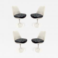 Eero Saarinen Eero Saarinen Set of 4 Swiveling Tulip Chairs for Knoll 1960s signed  - 749090