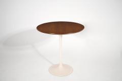 Eero Saarinen Eero Saarinen Walnut Tulip Side Table for Knoll with Walnut Tops - 2543787