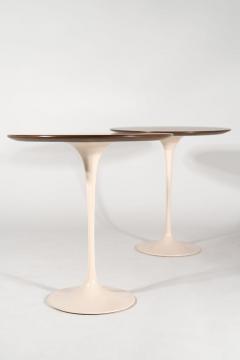 Eero Saarinen Eero Saarinen Walnut Tulip Side Table for Knoll with Walnut Tops - 2543791