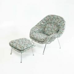Eero Saarinen Eero Saarinen Womb Chair Ottoman Medium in Alexander Girard Quatrefoil Fabric - 3414150