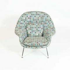 Eero Saarinen Eero Saarinen Womb Chair Ottoman Medium in Alexander Girard Quatrefoil Fabric - 3414155
