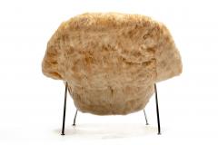 Eero Saarinen Eero Saarinen Womb Chair for Knoll Upholstered in Hand Sewn Champagne Alpaca - 4333691