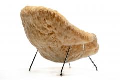 Eero Saarinen Eero Saarinen Womb Chair for Knoll Upholstered in Hand Sewn Champagne Alpaca - 4333692