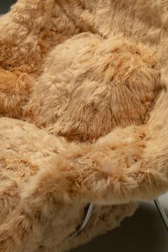 Eero Saarinen Eero Saarinen Womb Chair for Knoll Upholstered in Hand Sewn Champagne Alpaca - 4333697