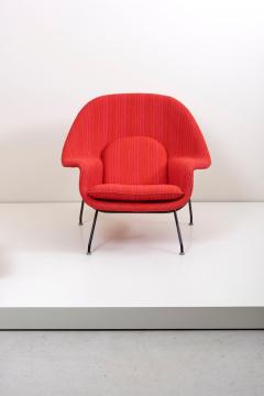 Eero Saarinen Eero Saarinen Womb Chair with Ottoman by Knoll in Knoll Dynamic Fabric - 766248