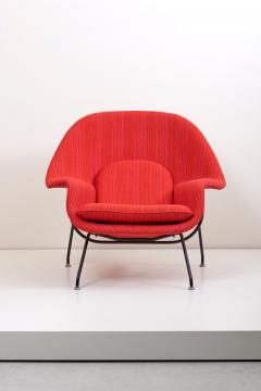 Eero Saarinen Eero Saarinen Womb Chair with Ottoman by Knoll in Knoll Dynamic Fabric - 766249