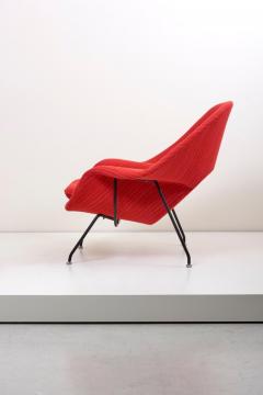 Eero Saarinen Eero Saarinen Womb Chair with Ottoman by Knoll in Knoll Dynamic Fabric - 766250