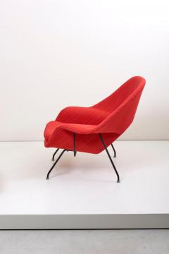 Eero Saarinen Eero Saarinen Womb Chair with Ottoman by Knoll in Knoll Dynamic Fabric - 766251