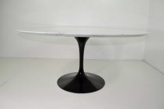 Eero Saarinen Eero Saarinen for Knoll 60 Inch Marble Top Tulip Table 1970s - 1254636