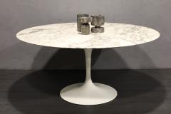 Eero Saarinen Eero Saarinen for Knoll 60 Tulip Table in Arabescato Marble - 2850364