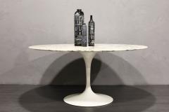 Eero Saarinen Eero Saarinen for Knoll 60 Tulip Table in Arabescato Marble - 2850365