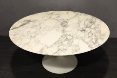 Eero Saarinen Eero Saarinen for Knoll 60 Tulip Table in Arabescato Marble - 2850366