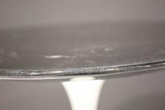 Eero Saarinen Eero Saarinen for Knoll Knoll Tulip Table with Black Marble Top and White Base - 2390701