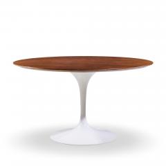 Eero Saarinen Eero Saarinen for Knoll Mid Century 54 Inch Walnut Tulip Dining Table - 4484936
