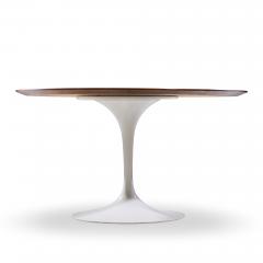 Eero Saarinen Eero Saarinen for Knoll Mid Century 54 Inch Walnut Tulip Dining Table - 4485108