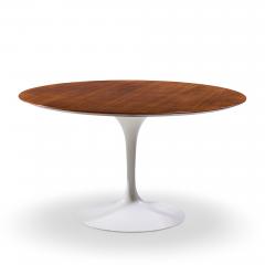 Eero Saarinen Eero Saarinen for Knoll Mid Century 54 Inch Walnut Tulip Dining Table - 4485122