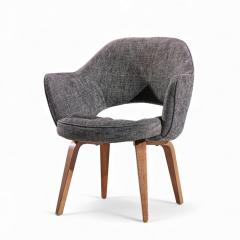 Eero Saarinen Eero Saarinen for Knoll Mid Century Bentwood Executive Dining Chairs Pair - 4422757