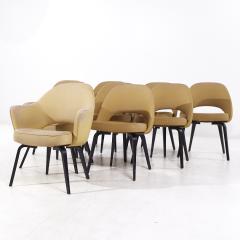 Eero Saarinen Eero Saarinen for Knoll Mid Century Bentwood Executive Dining Chairs Set of 10 - 4210985