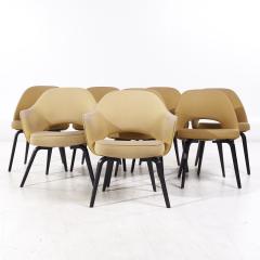 Eero Saarinen Eero Saarinen for Knoll Mid Century Bentwood Executive Dining Chairs Set of 8 - 4210993