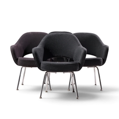 Eero Saarinen Eero Saarinen for Knoll Mid Century Executive Dining Chairs Set of 4 - 4731966