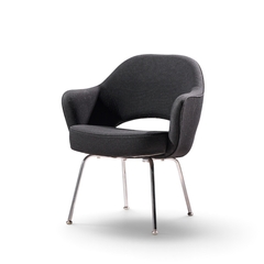 Eero Saarinen Eero Saarinen for Knoll Mid Century Executive Dining Chairs Set of 4 - 4731967