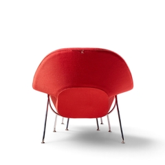 Eero Saarinen Eero Saarinen for Knoll Mid Century Medium Womb Chairs Pair with Ottoman - 4714476