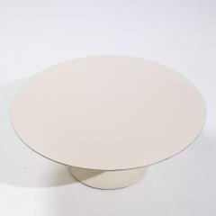 Eero Saarinen Eero Saarinen for Knoll Mid Century Tulip 36 inch White Laminate Coffee Table - 4061228