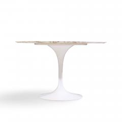 Eero Saarinen Eero Saarinen for Knoll Mid Century Tulip 84 Inch Marble Dining Table - 4585441