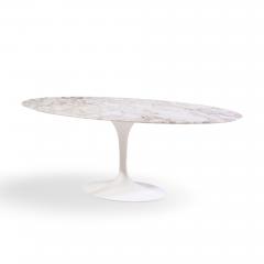 Eero Saarinen Eero Saarinen for Knoll Mid Century Tulip 84 Inch Marble Dining Table - 4585444
