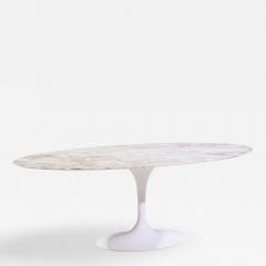 Eero Saarinen Eero Saarinen for Knoll Mid Century Tulip 84 Inch Marble Dining Table - 4588422