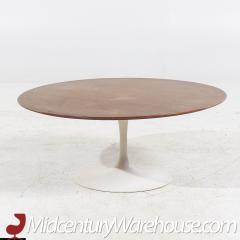 Eero Saarinen Eero Saarinen for Knoll Mid Century Tulip Walnut Coffee Table - 3684373