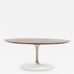 Eero Saarinen Eero Saarinen for Knoll Mid Century Tulip Walnut Coffee Table - 3688964