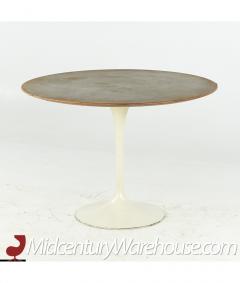 Eero Saarinen Eero Saarinen for Knoll Mid Century Walnut 42 Tulip Dining Table - 3117437