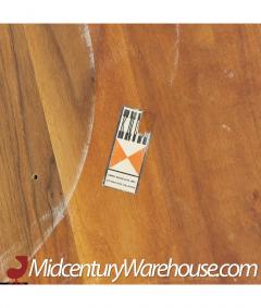 Eero Saarinen Eero Saarinen for Knoll Mid Century Walnut 42 Tulip Dining Table - 3117564