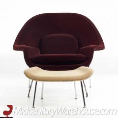 Eero Saarinen Eero Saarinen for Knoll Mid Century Womb Chair with Ottoman - 3194783