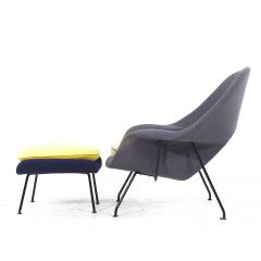 Eero Saarinen Eero Saarinen for Knoll Mid Century Womb Chair with Ottoman - 3943363