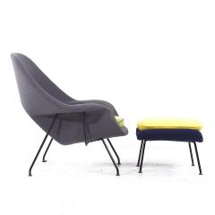 Eero Saarinen Eero Saarinen for Knoll Mid Century Womb Chair with Ottoman - 3943369