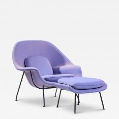 Eero Saarinen Eero Saarinen for Knoll Mid Century Womb Chair with Ottoman - 4498983