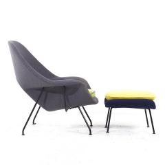 Eero Saarinen Eero Saarinen for Knoll Mid Century Womb Chair with Ottoman - 4538965