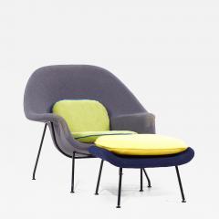 Eero Saarinen Eero Saarinen for Knoll Mid Century Womb Chair with Ottoman - 4539086