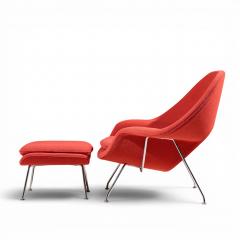 Eero Saarinen Eero Saarinen for Knoll Mid Century Womb Chair with Ottoman - 4685031