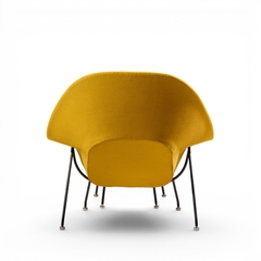 Eero Saarinen Eero Saarinen for Knoll Mid Century Womb Lounge Chairs with Ottomans Pair - 4704435