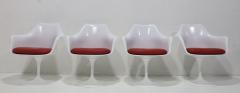 Eero Saarinen Eero Saarinen for Knoll Tulip Chairs Set of Four - 4551145