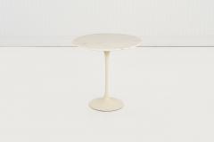 Eero Saarinen Eero Saarinen for Knoll Tulip Side Table c 1960 Early Carrara Marble Top - 4485433