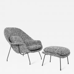 Eero Saarinen Eero Saarinen for Knoll Womb Chair and Ottoman - 1133697