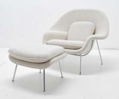 Eero Saarinen Eero Saarinen for Knoll Womb Chair and Ottoman - 1235594