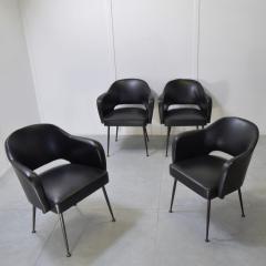 Eero Saarinen Eero Saarinen in the manner armchairs in sky 1960s  - 4395337