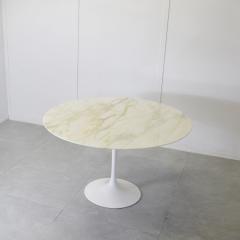 Eero Saarinen Eero Saarinen tulip arabescato marble table for Knoll 1970s  - 4158515