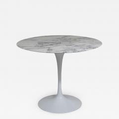 Eero Saarinen Knoll Saarinen 35 Round Arabescato Marble Dining Table - 1265041